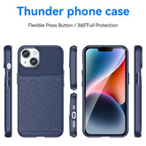 Funda de TPU a prueba de golpes con diseño de rayo para iPhone 15, iPhone 15 Plus, iPhone 15 Pro, iPhone 15 Pro Max